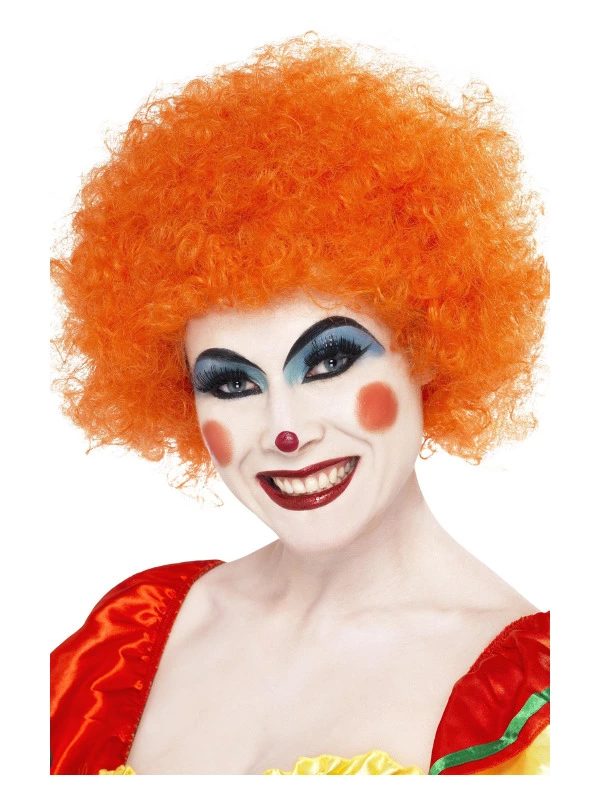 Smiffys Crazy Clown Wig, Orange 3 Smiffys Crazy Clown Wig, Orange