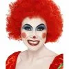 Smiffys Crazy Clown Wig, Red 2 Smiffys Crazy Clown Wig, Red -Wigs Shop 42089