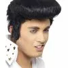 Smiffys Elvis Deluxe Wig, Black -Wigs Shop 42101
