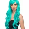 Smiffys Desire Wig, Aqua -Wigs Shop 42102