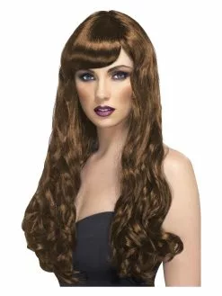 Smiffys Desire Wig, Brown