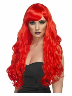 Smiffys Desire Wig, Red