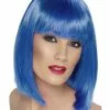Smiffys Glam Wig, Blue 2 Smiffys Glam Wig, Blue -Wigs Shop 42134