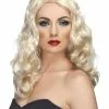 Smiffys Glamorous Wig, Blonde -Wigs Shop 42147