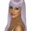 Smiffys Glamourama Wig, Lilac 2 Smiffys Glamourama Wig, Lilac -Wigs Shop 42156