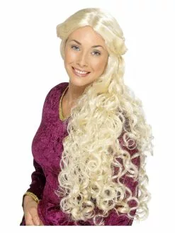 Smiffys Renaissance Wig, Blonde