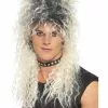 Smiffys Hard Rocker Wig, Blonde