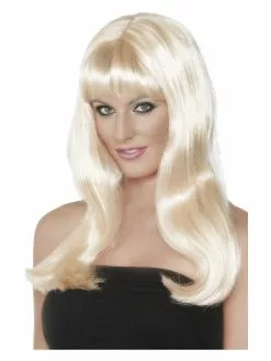 Smiffys Mystique Wig, Blonde