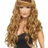 Smiffys Siren Wig, Brown -Wigs Shop 42261