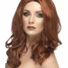 Smiffys Superstar Wig, Auburn -Wigs Shop 42287