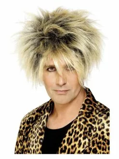 Smiffys Wild Boy Wig, Blonde