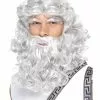 Smiffys Zeus Kit, Grey -Wigs Shop 42301