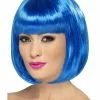 Smiffys Partyrama Wig, 12 Inch, Blue -Wigs Shop 42400