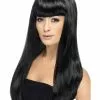Smiffys Babelicious Wig, Black 1 Smiffys Babelicious Wig, Black -Wigs Shop 42416