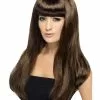 Smiffys Babelicious Wig, Brown -Wigs Shop 42425