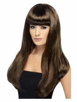 Smiffys Babelicious Wig, Brown