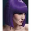 Smiffys Fever Lola Wig, Purple 1 Smiffys Fever Lola Wig, Purple -Wigs Shop 42495
