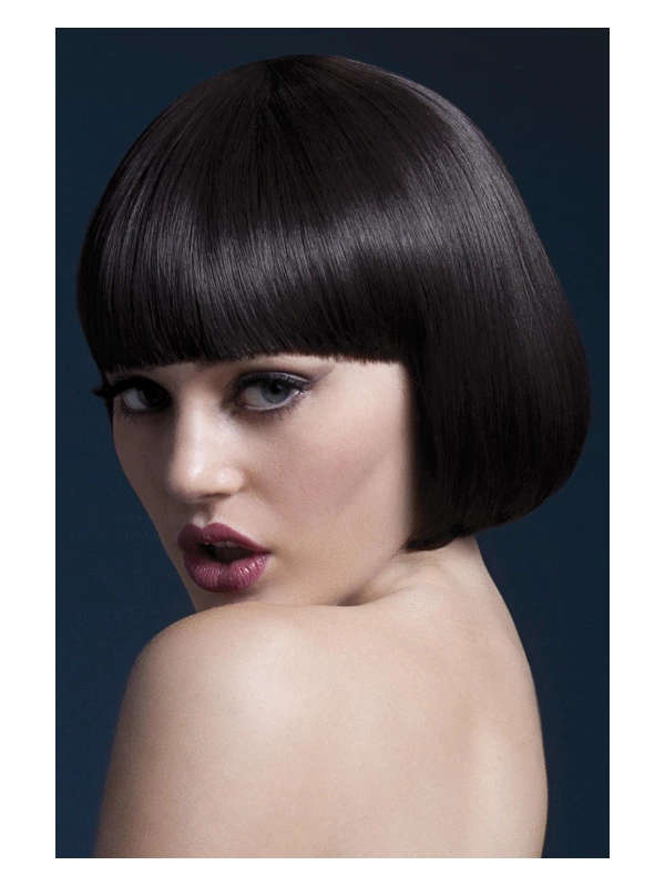 Smiffys Fever Mia Wig, Brown 3 Smiffys Fever Mia Wig, Brown