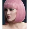 Smiffys Fever Elise Wig, Pastel Pink 2 Smiffys Fever Elise Wig, Pastel Pink -Wigs Shop 42573