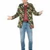Smiffys Only Fools And Horses, Rodney Costume, Camouflage -Wigs Shop 42983