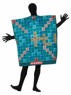 Smiffys Scrabble Board Costume, Green