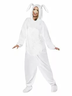 Smiffys Rabbit Costume, White