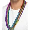 Smiffys Party Beads, Rainbow -Wigs Shop 43518
