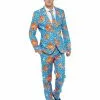 Smiffys Goldfish Suit, Blue -Wigs Shop 43530