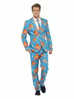 Smiffys Goldfish Suit, Blue