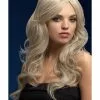 Smiffys Fever Nicole Wig, Silver Blonde, Blonde 2 Smiffys Fever Nicole Wig, Silver Blonde, Blonde -Wigs Shop 43534