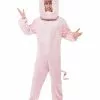 Smiffys Pig Costume, Pink -Wigs Shop 43814