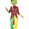 Smiffys Clown Costume, Red -Wigs Shop 44011