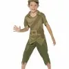 Smiffys Robin Hood Costume, Green -Wigs Shop 44063