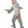 Smiffys Shark Costume, Grey -Wigs Shop 44071