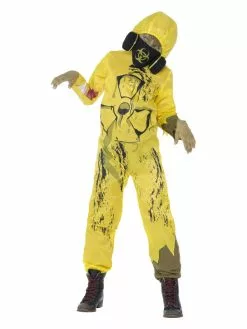 Smiffys Toxic Waste Costume, Yellow