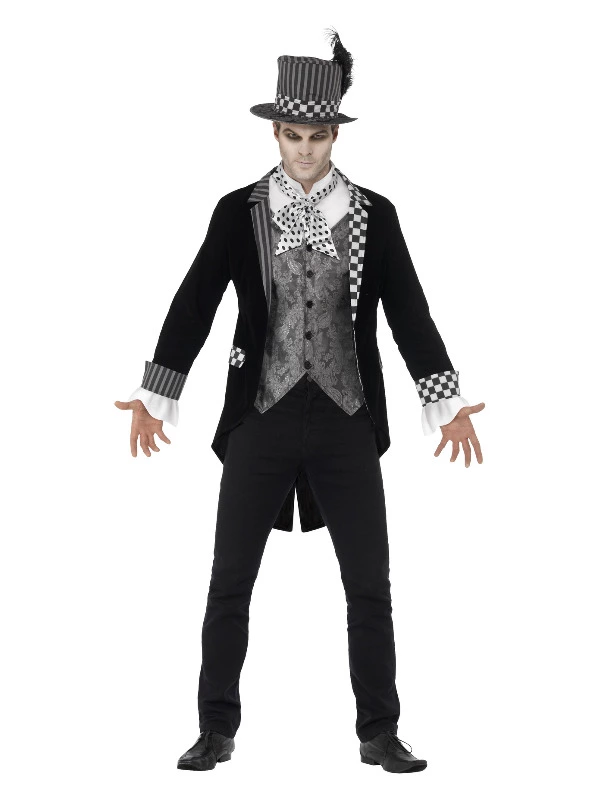 Smiffys Deluxe Dark Hatter Costume, Black 3 Smiffys Deluxe Dark Hatter Costume, Black