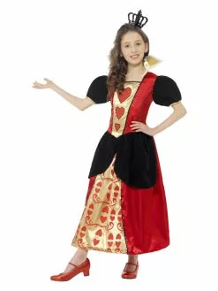 Smiffys Miss Hearts Costume, Red