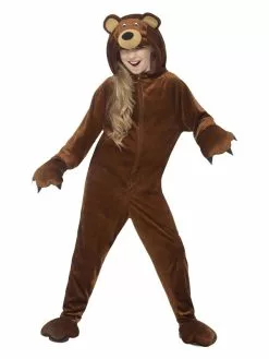 Smiffys Bear Costume, Brown