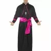 Smiffys Cardinal Costume, Black 1 Smiffys Cardinal Costume, Black -Wigs Shop 44691