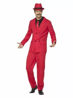 Smiffys Zoot Suit, Red