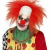 Smiffys Deluxe Clown Wig, Red 2 Smiffys Deluxe Clown Wig, Red -Wigs Shop 44898