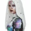 Smiffys Cosmic Wig, White & Silver 1 Smiffys Cosmic Wig, White & Silver -Wigs Shop 44997