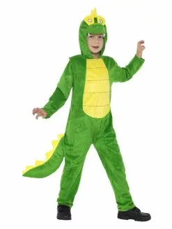 Smiffys Deluxe Crocodile Costume, Green