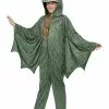 Smiffys Pterodactyl Dinosaur Costume, Green -Wigs Shop 45282
