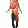 Smiffys Bacon Costume, Pink -Wigs Shop 45537
