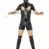 Smiffys Bondage Gimp Costume With Bodysuit, Black -Wigs Shop 45599