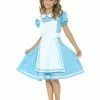 Smiffys Wonderland Princess Costume, Blue -Wigs Shop 45962