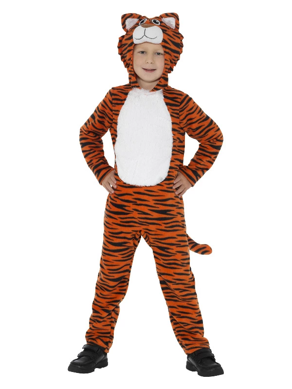 Smiffys Tiger Costume, Orange & Black 3 Smiffys Tiger Costume, Orange & Black