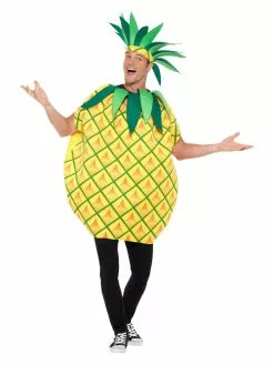 Smiffys Pineapple Costume, Yellow