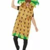 Smiffys Palm Tree Costume, Green -Wigs Shop 47139